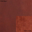 Peau entière de cuir de basane FRANCE - ANILINE - AUBURN BAF28
