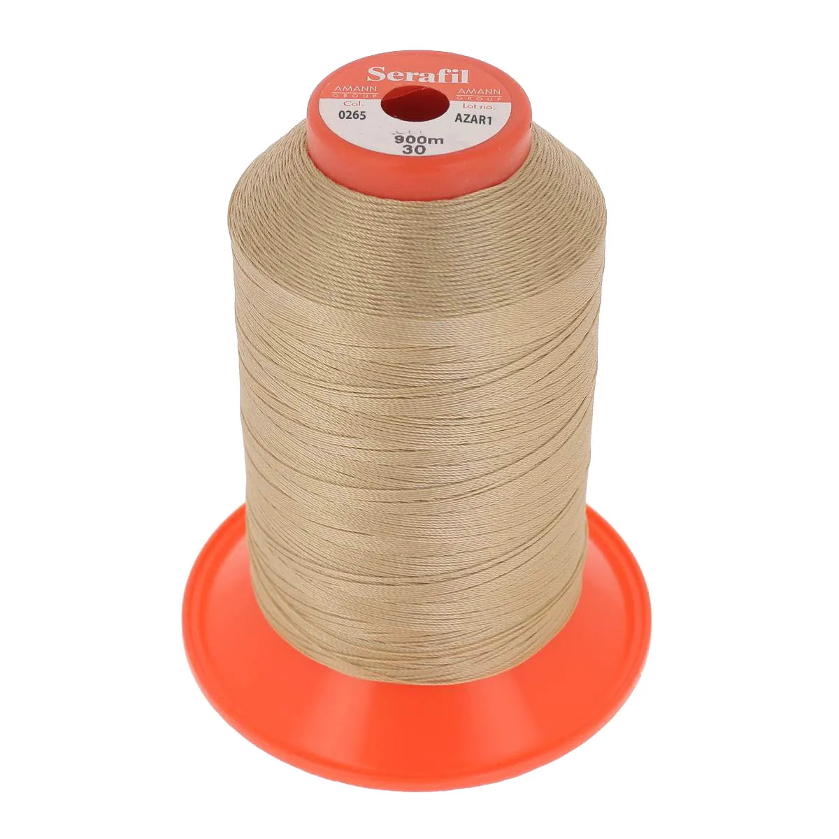 Bobine de fil polyester SERAFIL 30 - Beige clair 0265