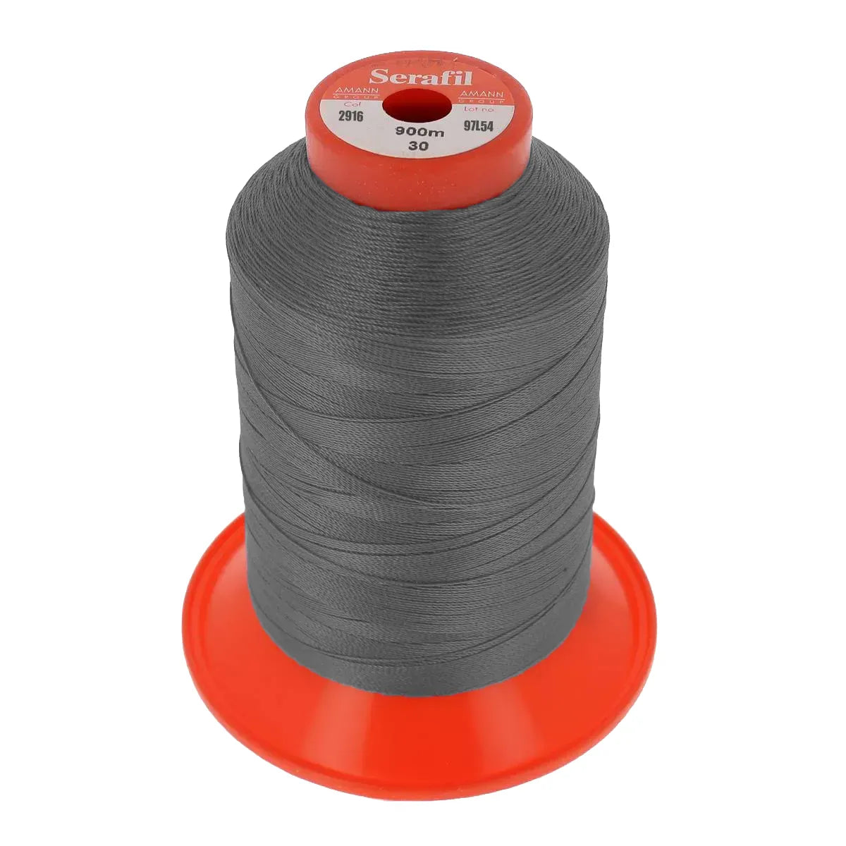 Fil polyester SERAFIL 30 - Gris cendré 2916