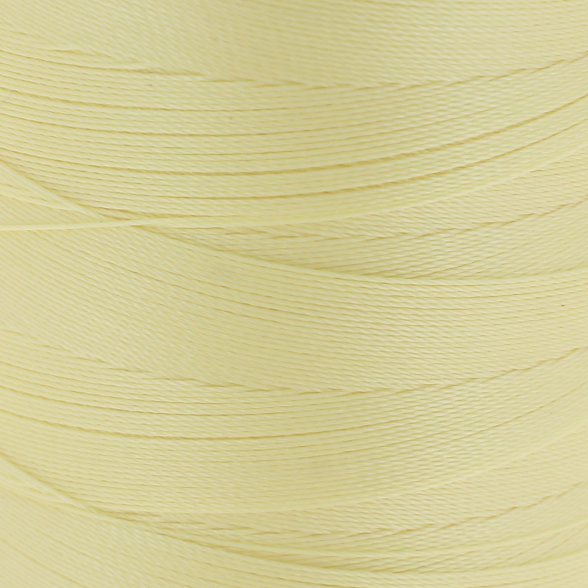 Bobine de fil polyester GRAL N°30 - 1000m Vanille 00838 - Deco Cuir