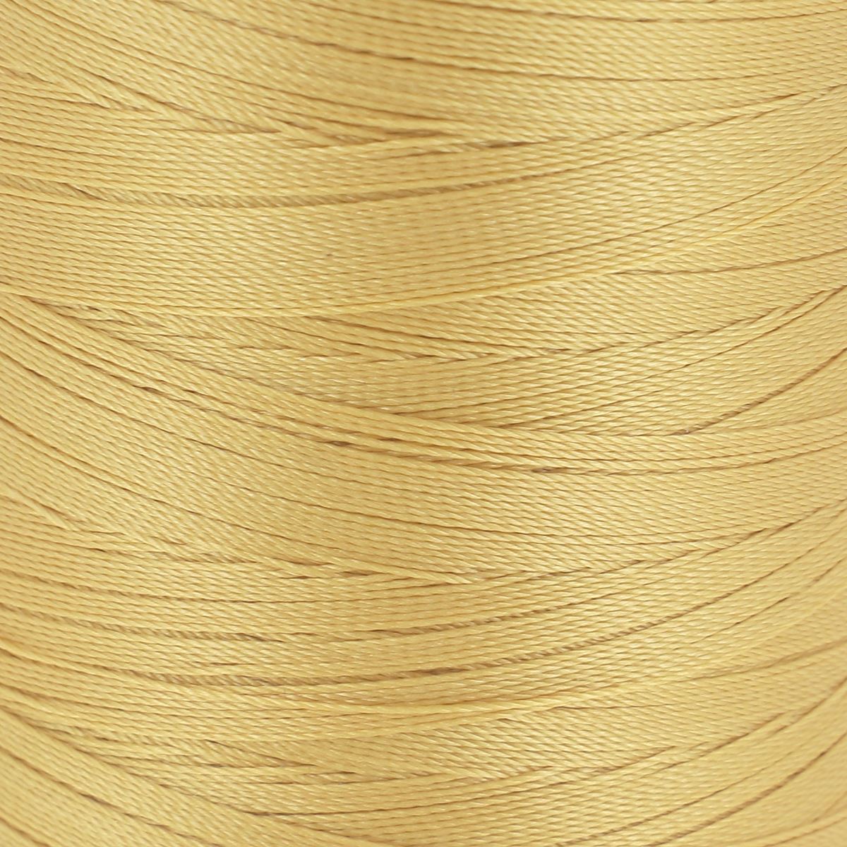 Bobine de fil polyester GRAL N°30 - 1000m Ambre U2278 - Deco Cuir