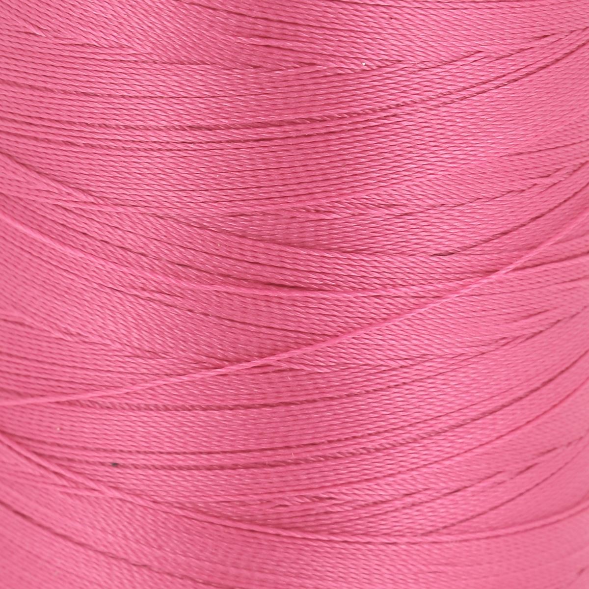 Bobine de fil polyester GRAL N°30 - 1000m Rose fuchsia U3666 - Deco Cuir