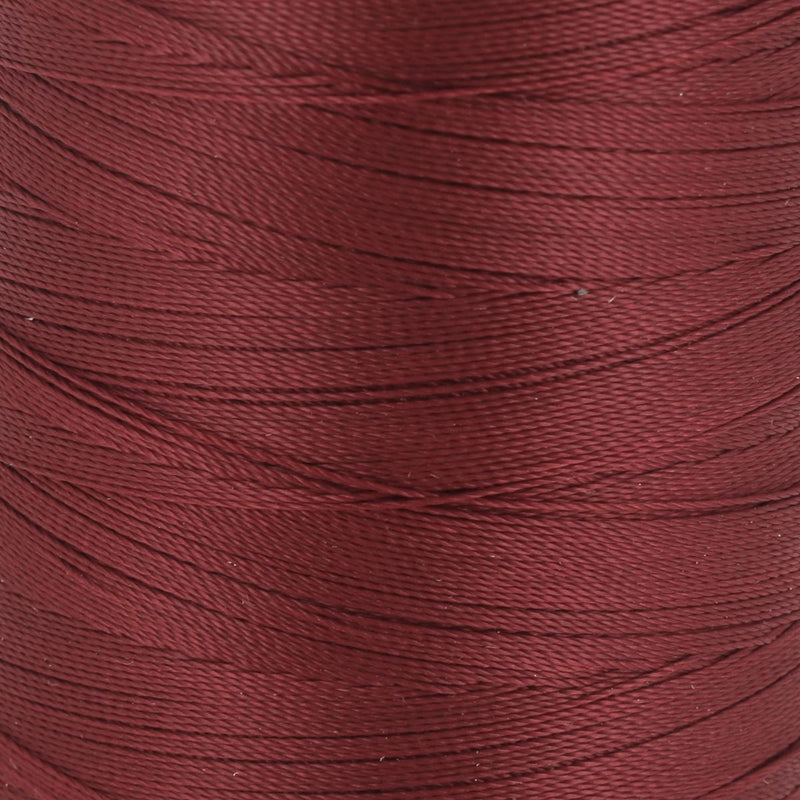 Spool of GRAL polyester thread N°30 - 1000m Bordeaux U3980