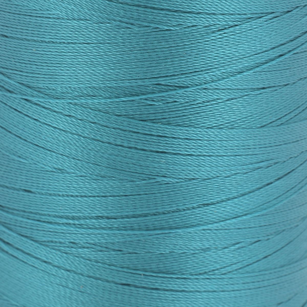 Bobine de fil polyester GRAL N°30 - 1000m Bleu turquoise U6660 - Deco Cuir