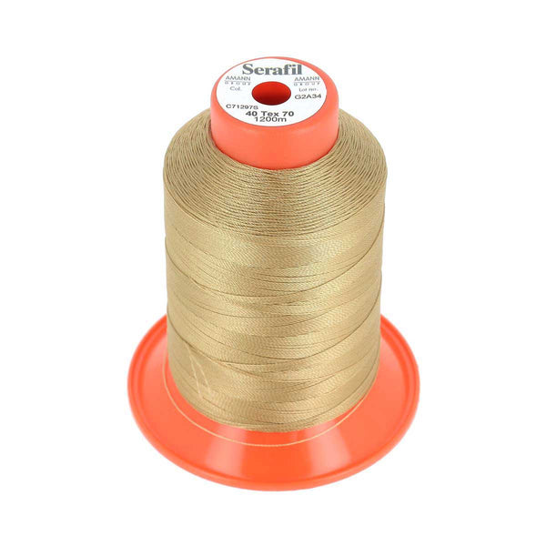 Spool of SERAFIL polyester thread N°40 - 1200m
