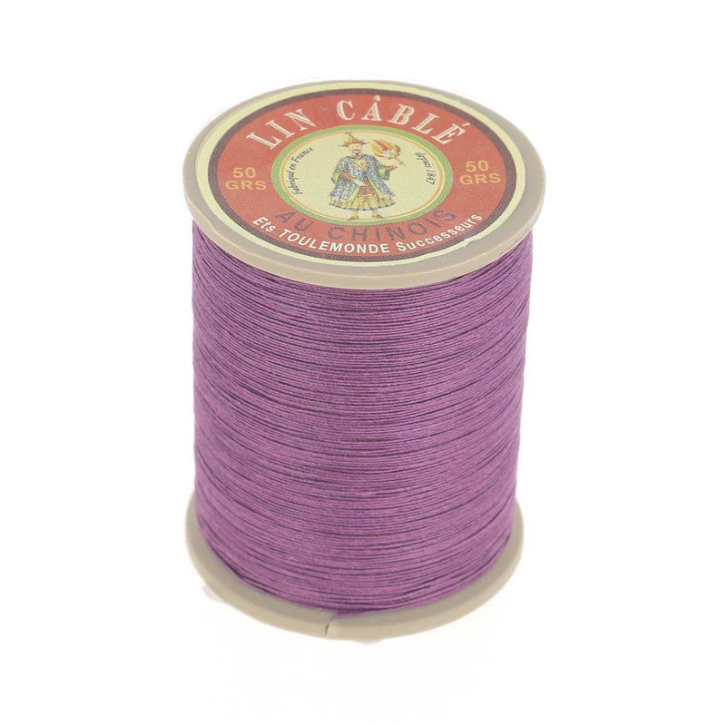 200m spool of glossy cabled Chinese linen thread - 432