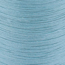 Bobine de 375m de fil de lin AU CHINOIS câblé glacé - 832 - BLEU ST CYR - Deco Cuir