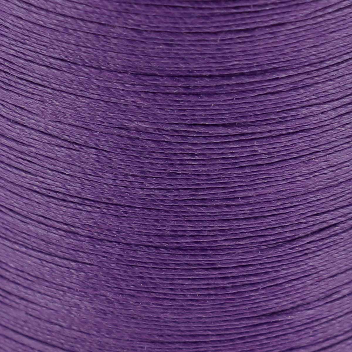 Bobine de 375m de fil de lin AU CHINOIS câblé glacé - 832 - PARME - Deco Cuir