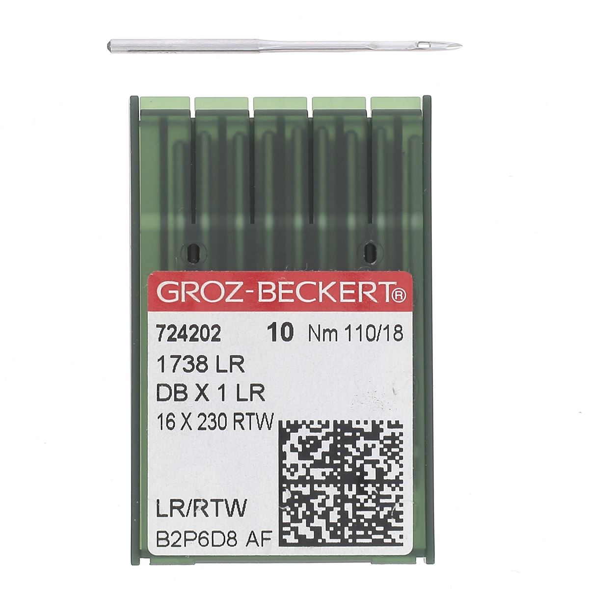 Set of 10 LEATHER needles for PRO machine - 1738 LR | Leather Deco