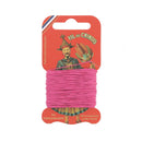 Cartonnette de 15m de fil de lin au chinois câblé glacé - 332 - Deco Cuir