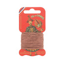 Cartonnette de 15m de fil de lin au chinois câblé glacé - 332 - Deco Cuir