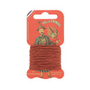 Cartonnette de 15m de fil de lin au chinois câblé glacé - 332 - Deco Cuir