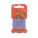 Cartonnette de 15m de fil de lin au chinois câblé glacé - 332 - Deco Cuir