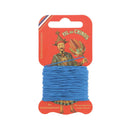 Cartonnette de 15m de fil de lin au chinois câblé glacé - 332 - Deco Cuir