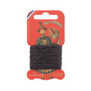 Cartonnette de 15m de fil de lin au chinois câblé glacé - 332 - Deco Cuir