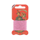 Cartonnette de 15m de fil de lin au chinois câblé glacé - 432 - Deco Cuir