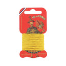 Cartonnette de 15m de fil de lin au chinois câblé glacé - 432 - Deco Cuir