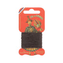 Cartonnette de 15m de fil de lin au chinois câblé glacé - 432 - Deco Cuir