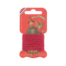 Cartonnette de 15m de fil de lin au chinois câblé glacé - 532 - Deco Cuir