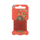 Cartonnette de 15m de fil de lin au chinois câblé glacé - 532 - Deco Cuir