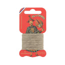 Cartonnette de 15m de fil de lin au chinois câblé glacé - 532 - Deco Cuir