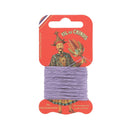 Cartonnette de 15m de fil de lin au chinois câblé glacé - 532 - Deco Cuir