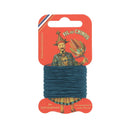 Cartonnette de 15m de fil de lin au chinois câblé glacé - 632 - Deco Cuir