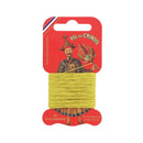 Cartonnette de 15m de fil de lin au chinois câblé glacé - 632 - Deco Cuir