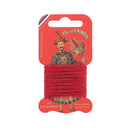 Cartonnette de 15m de fil de lin au chinois câblé glacé - 832 - Deco Cuir