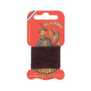 Cartonnette de 15m de fil de lin au chinois câblé glacé - 832 - Deco Cuir