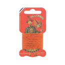 Cartonnette de 15m de fil de lin au chinois câblé glacé - 832 - Deco Cuir