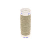 Bobine de fil polyester coton gris 359, 28/2, 0,38mm, pour maroquinerie, de la marque Fil au Chinois.
