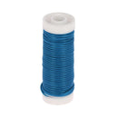 Coton ciré rond 1 mm - BLEU 68007 - Fait en France