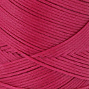 Bobine de 100m de fil polyester tressé et ciré - Diam 0,6mm - ROSE FUCHSIA
