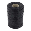 Bobine de fil de lin poissé - NOIR