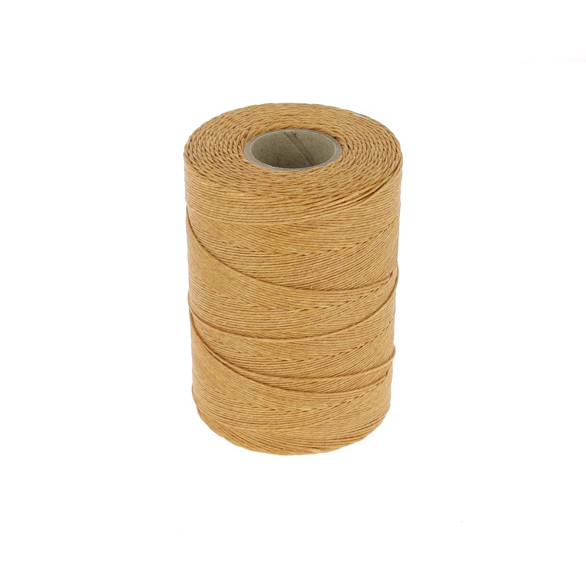 Bobine de fil de lin poissé - CARAMEL AU BEURRE