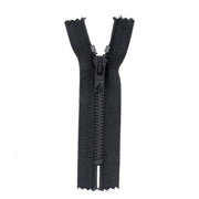 Fermeture à glissière MÉTAL 6mm - Noir - 10cm