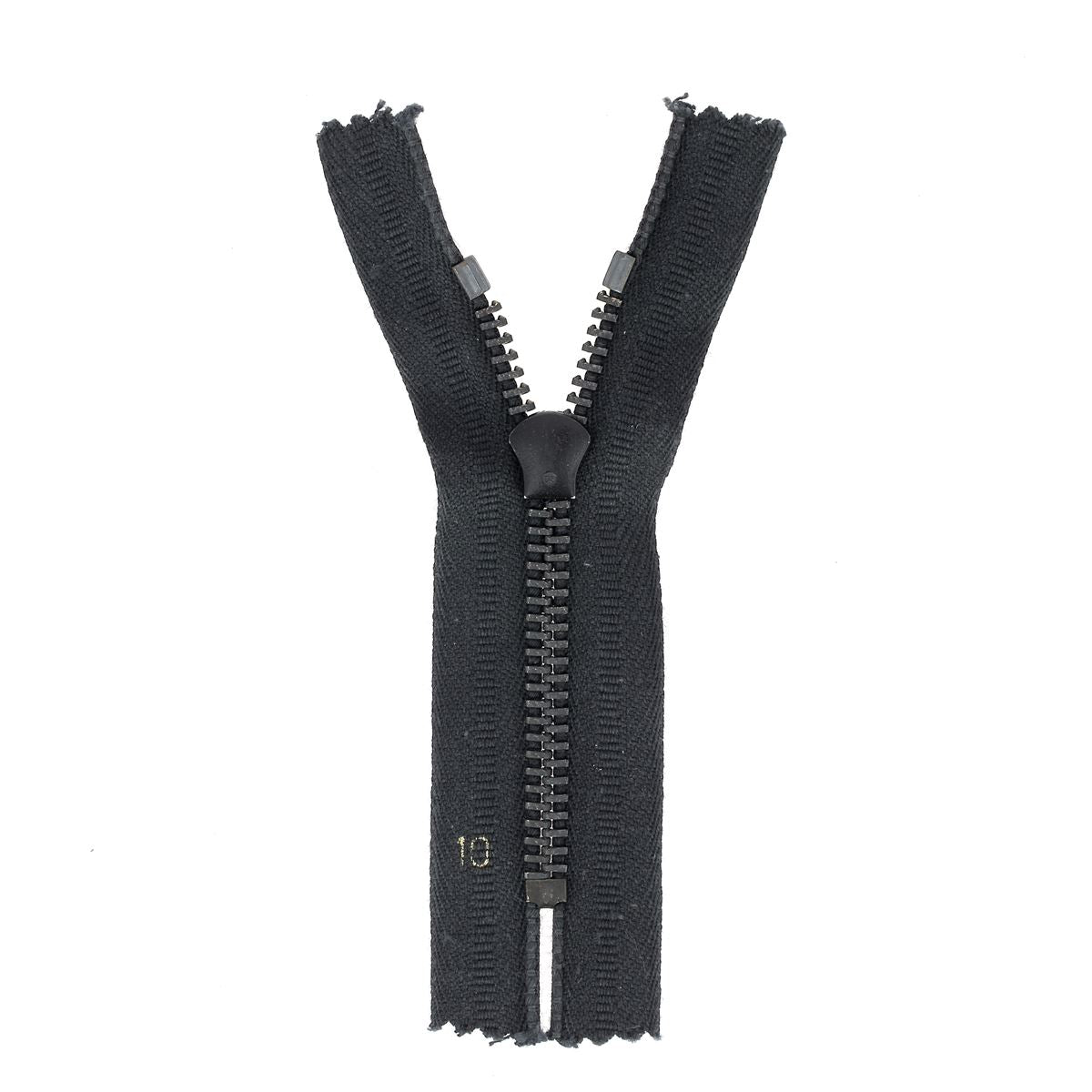 Fermeture Éclair Au Mètre Séparable Noire N°5 - 10m Avec 20 Curseurs Pour Couture Et Bricolage