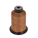 Bobine de fil polyester GRAL N°15 - Marron alezan 01094 - Deco cuir