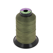 Bobine de fil polyester GRAL N°15 - Vert kaki U5705 - Deco cuir
