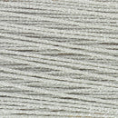 Fil en polyester ciré couleur argent métallisé. Fil ciré brillant pour couture à la main, cartonnette de fil de 8 mètres, diamètre 0,8 mm M080, de la marque MeiSi