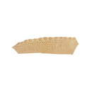 Cuir exotique d'alligator couleur marron noix clair, écailles lumineuses idéales pour la réalisation de bijoux, bracelets de montre...