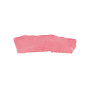 Petite découpe de cuir d'alligator rose brillant. Idéal pour apporter une touche d'originalité à vos créations.
