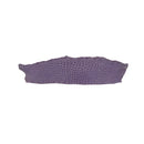 Petite découpe de flanc de cuir de croco violet brillant 