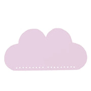 Marque-page en forme de cœur en cuir rose de la marque Deco Cuir, à coudre, idéal pour marquer vos livres avec style.