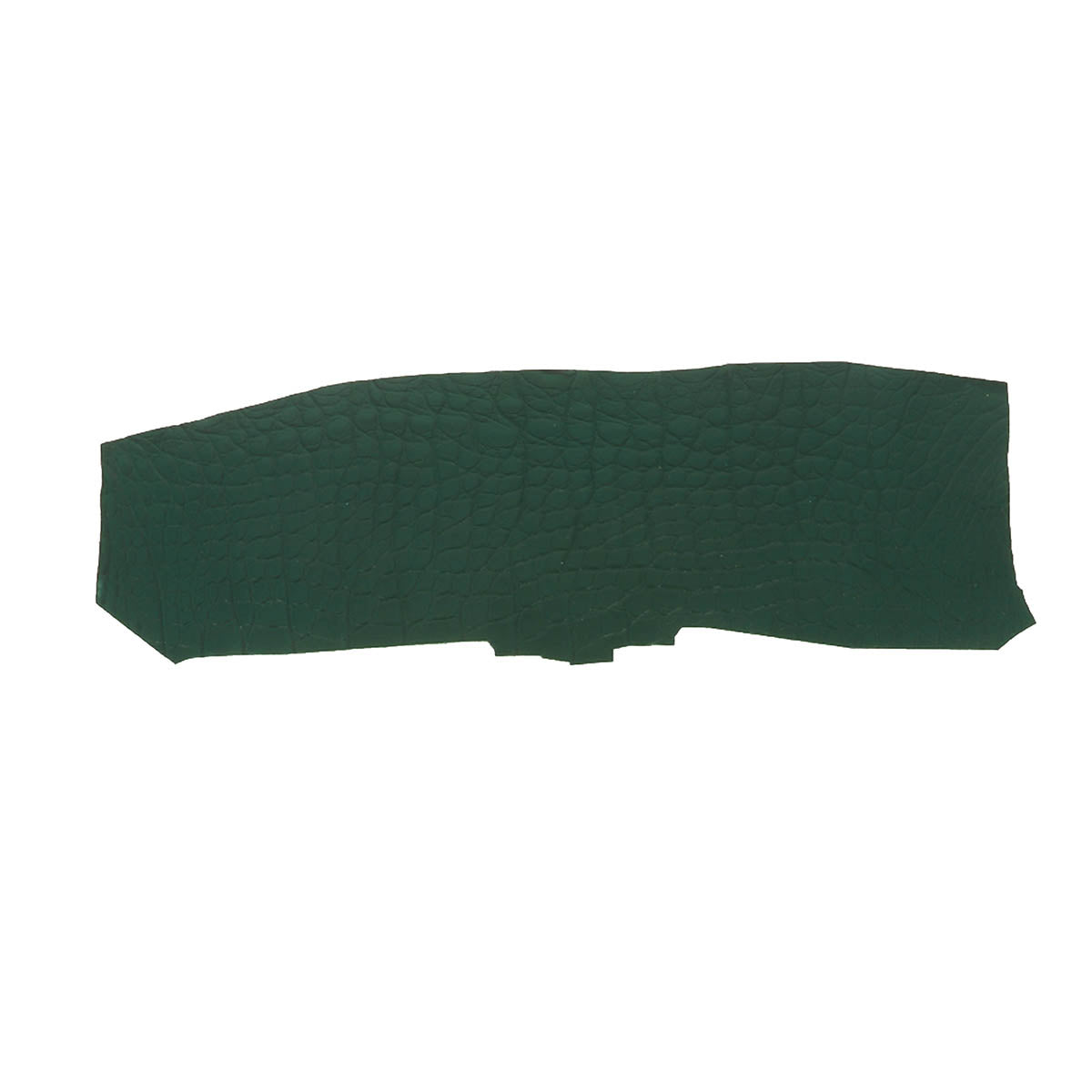 Découpe de flanc d'Alligator mat - VERT BOUTEILLE