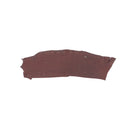 Petite découpe de flanc de cuir d'alligator couleur bordeaux en finition mate