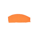 Petite découpe de cuir d'alligator orange finition mate. Cuir rare pour création de bijoux, bracelet de montre, accessoire...