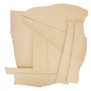 Chutes de cuir de collet tannage végétal naturel de 500 g de la marque Deco Cuir, pour bricolage et artisanat.