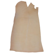 Peau de cuir tannage végétal naturel, épaisseur 5mm, pour artisanat, par Autres, vue en gros plan sur la texture et la couleur.